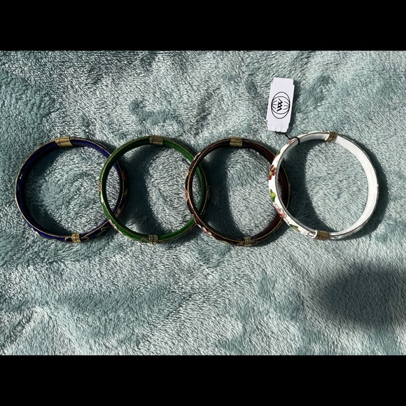 Chinese Cloisonne Bracelet (with Clasp) - Picture 3 of 4